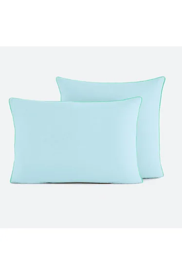 غطاء وسادة قطن سادة