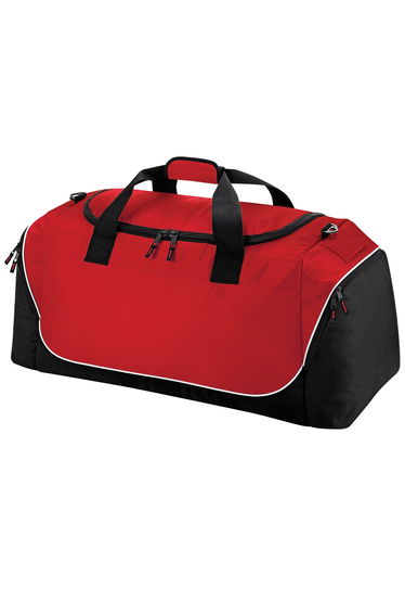 Quadra Teamwear Jumbo Kit Duffle Bag - 110 Litres - Classic Red/Black/White