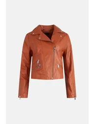 Leather Signature Biker Jacket - 3