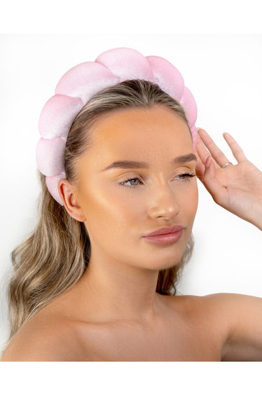 Brushworks Pink Cloud Headband