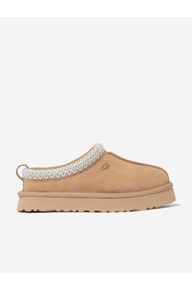 Girls Tazz Slippers in Beige