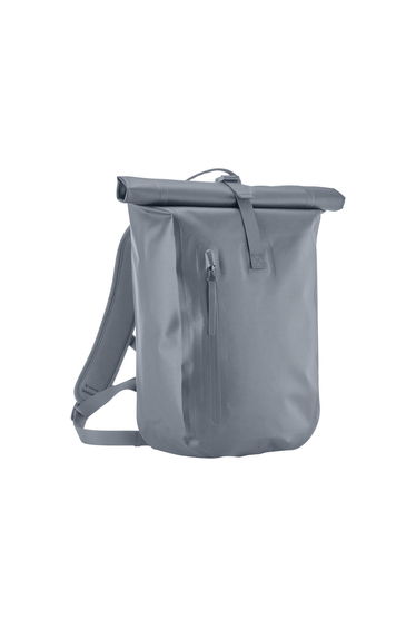 Quadra Roll Top Waterproof 14L Backpack - Blue Grey