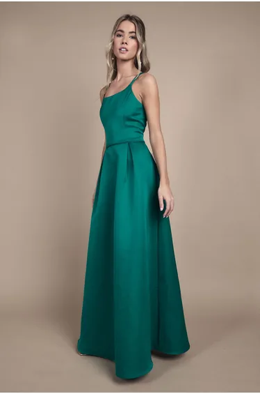 فستان ساتان