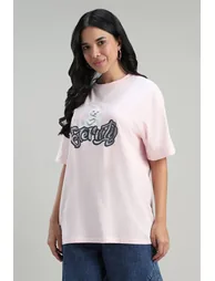 Printed Short Sleeve T Shirt - 1