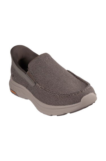 POLLARD WILFRED Dual Gore Moc Toe Slip-Ins Taupe
