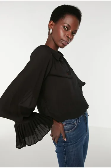 Shirt - Black - Regular fit