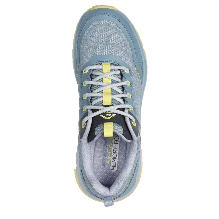 Skechers Womens/Ladies Lux Journey Road Flat Shoes - Blue/Yellow - 2