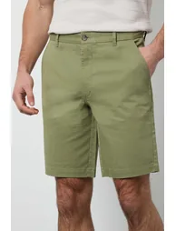 Light Green Classic Chino Shorts - 1