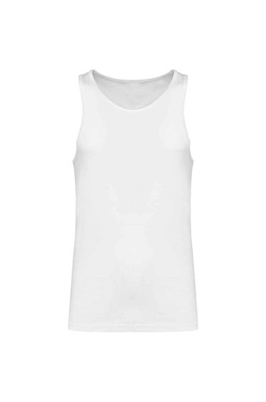 Kariban Mens Plain Eco Friendly Tank Top - White