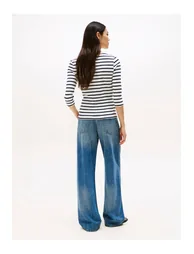 توب تومي هيلفيغر متعدد الالوان بطبعة مخططة - 3