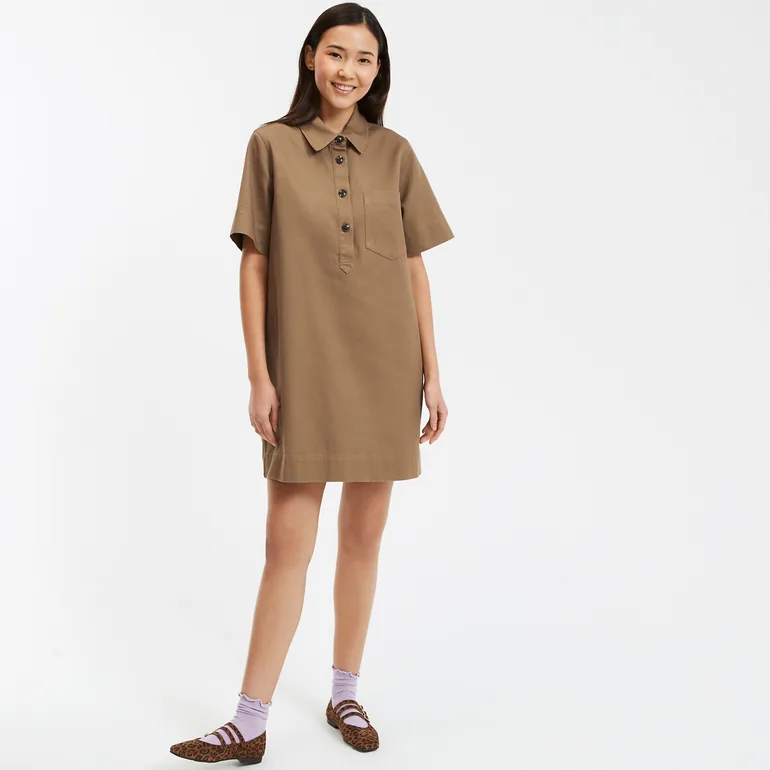 فستان قصير دينيم 