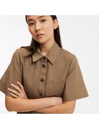 فستان قصير دينيم  - 3