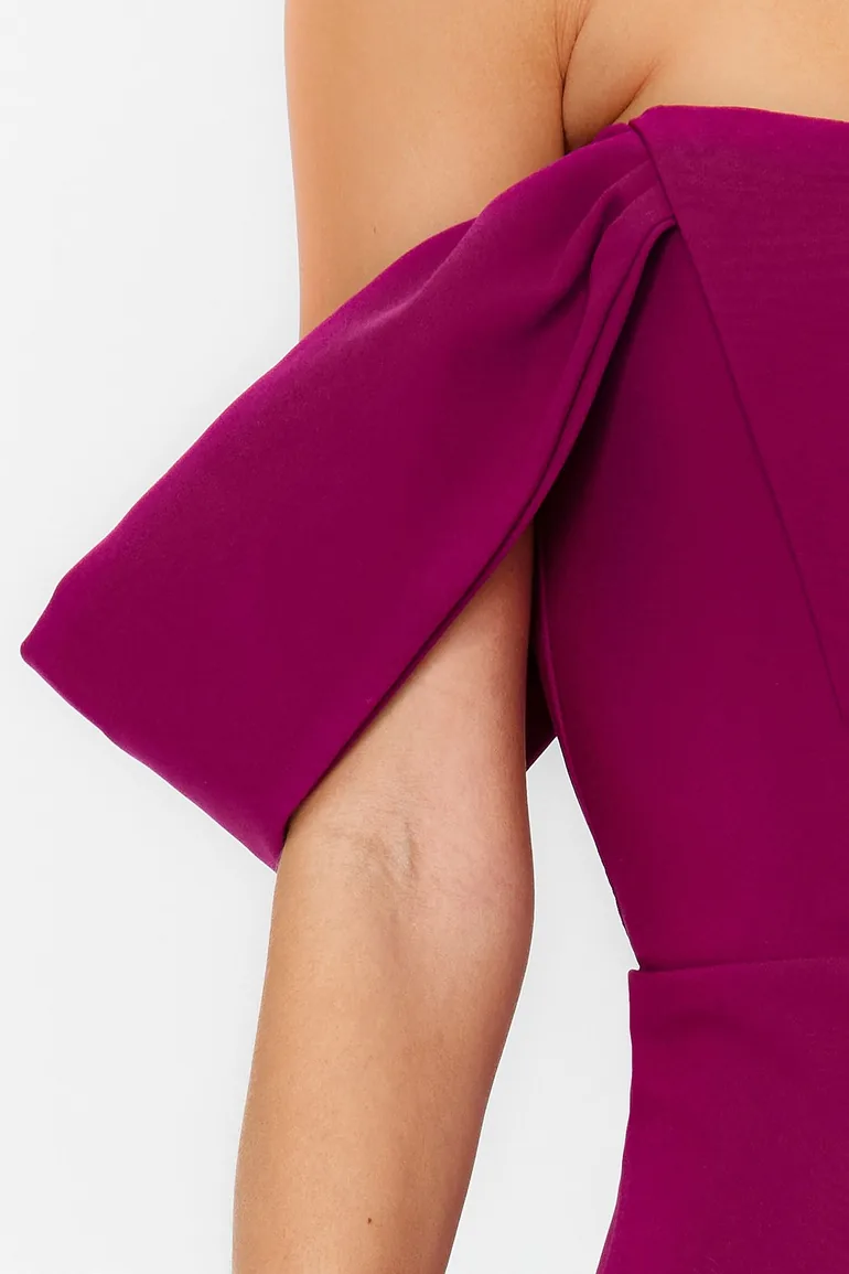 Plum Lined Underwire Jumpsuit - 4