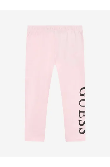 Girls Logo Leggings in Pink