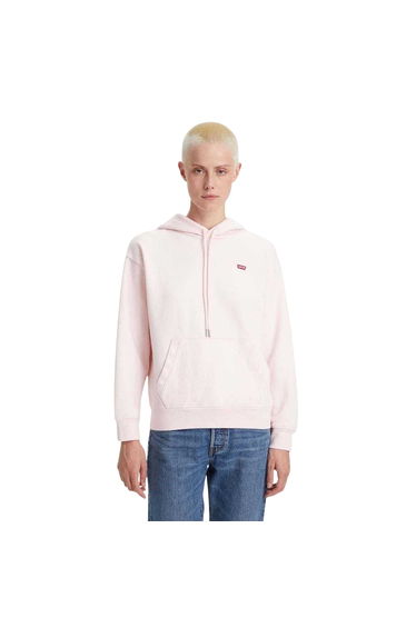 Levis Womens/Ladies Relaxed Fit Hoodie - Pink