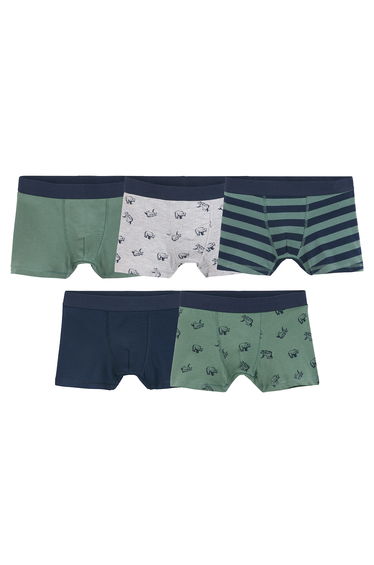 Pack of 5 Boxers in Cotton