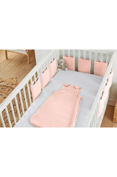 Kumla Cotton Muslin Cot Bed Bumper