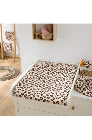 Set of 2 Azhar 100% Cotton Muslin Changing Table Mattress Covers