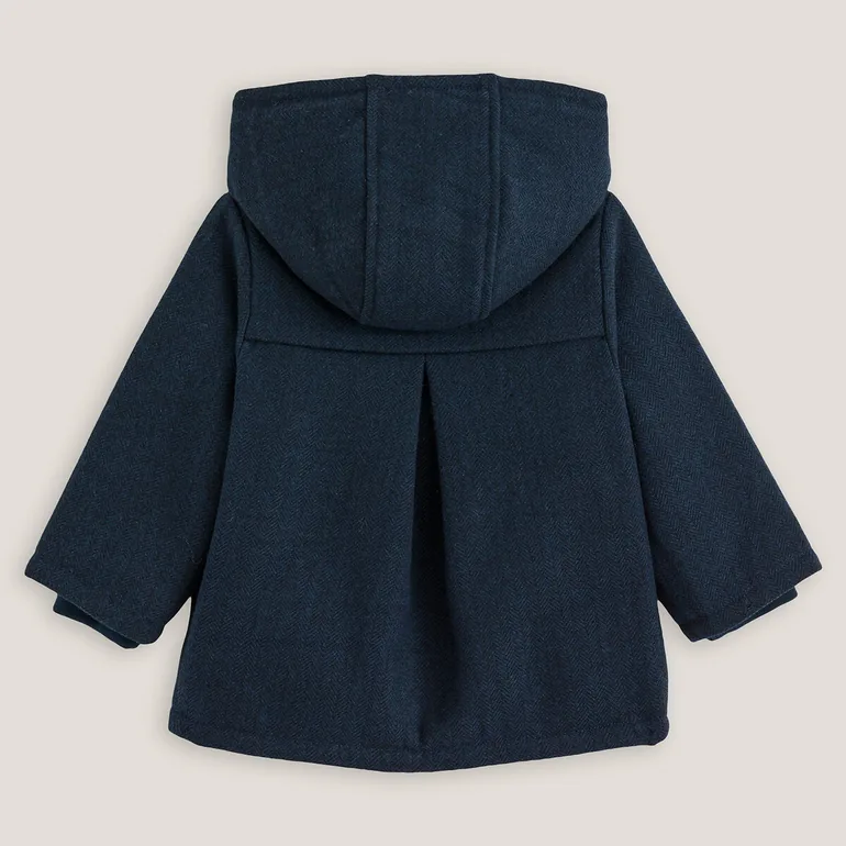 Warm Hooded Coat - 3