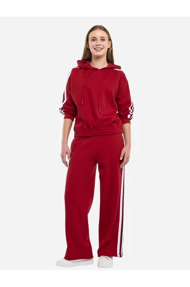 Side Striped Hoodie and Jogger Co-Ords - 100% Cotton Fleece