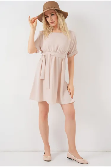 BDART Mini Dress with Tie Bow
