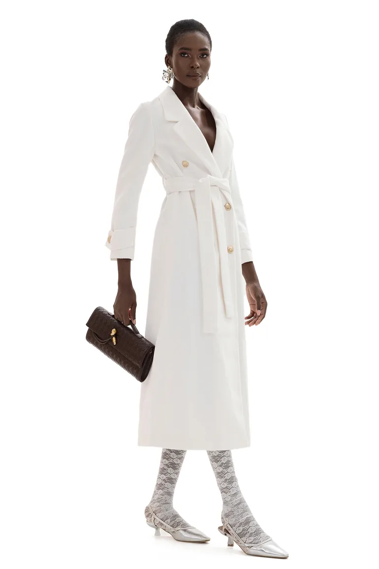 حقيبة كلتش  فلور ريترو  باللون البني - 2