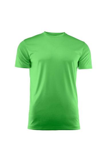 Printer RED Mens Run Active T-Shirt - Lime