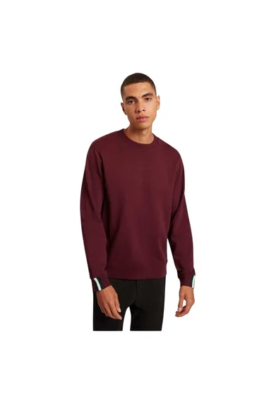 Ted Baker Mens Crew Neck Sweatshirt - Oxblood