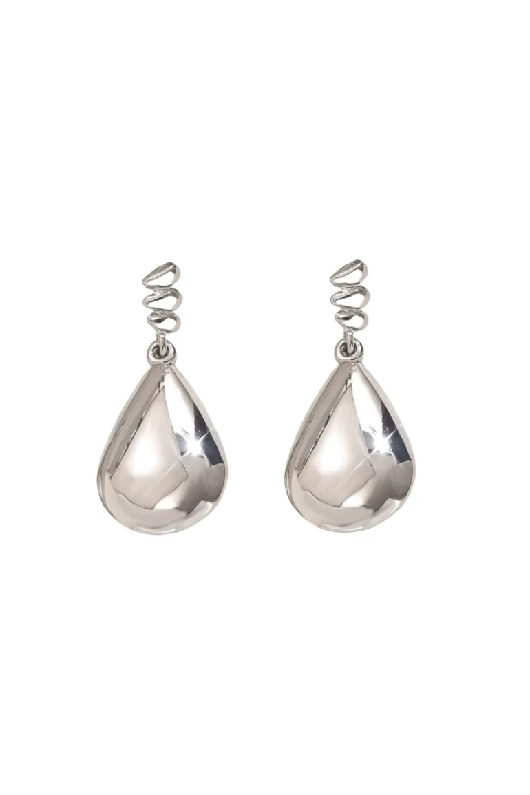 Tear Shape Drop Earrings - 1