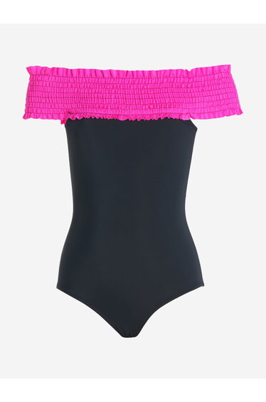 Girls Amber Swimsuit in Black