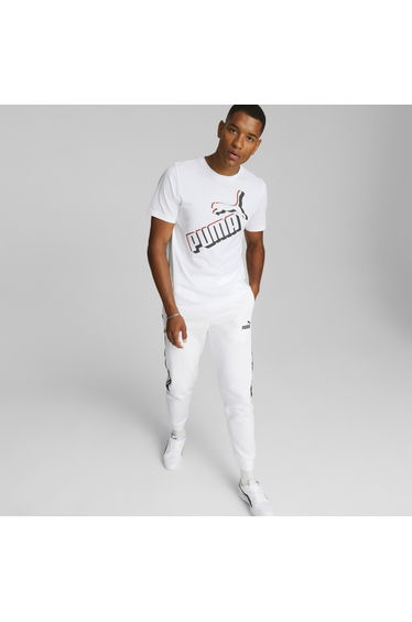 ESS+ Big Logo Tee Puma White