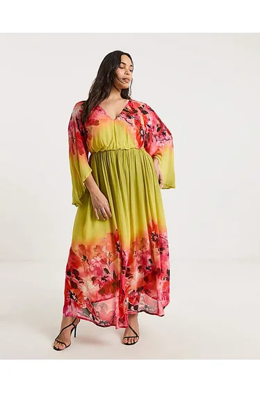 Joanna Hope Printed Maxi Dress