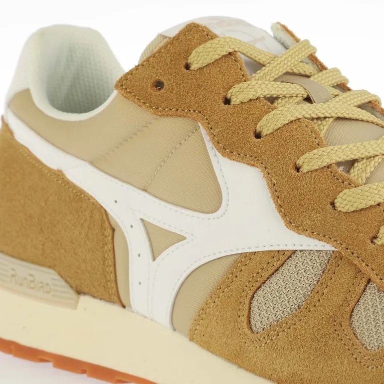 Men's Mizuno ML87 Trainers in Cream - 4