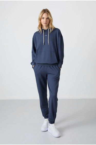 TOMMY Oversized Hooded Sweatshirt And Pants Set