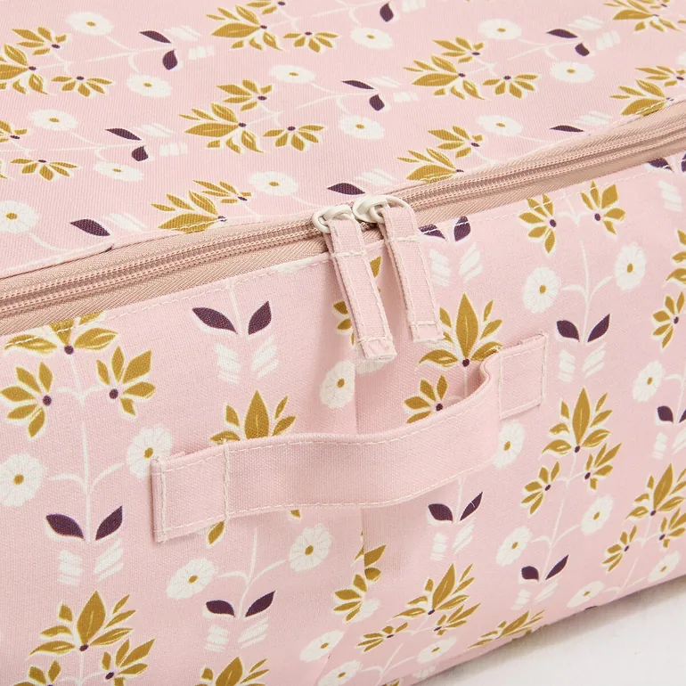 Andya Floral Print Under-Bed Storage Bag - 1