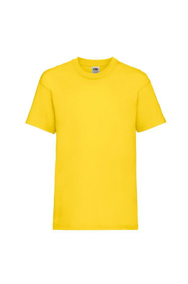 Fruit of the Loom Childrens/Kids Value T-Shirt - Sunflower