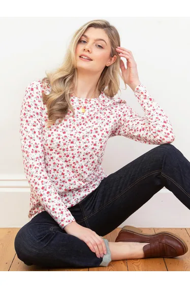 Tarrant jersey top rosey posey