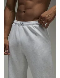 بنطلون رياضي رياضي رجالي بأرجل مستقيمة - رمادي - 2