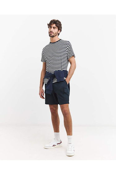 Jersey Sweat Cargo Short