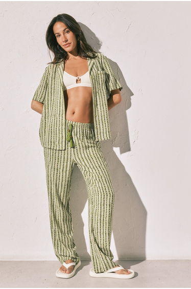 Printed classic long pyjamas