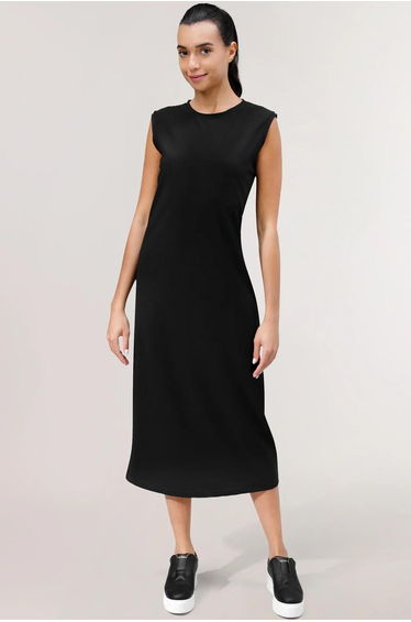 Sleeveless Dress - SEASONAL BLACK