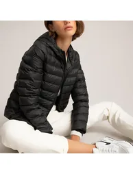 Hooded Padded Puffer Jacket - 1