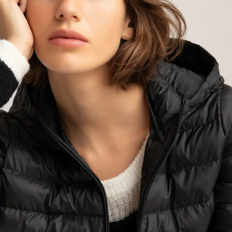 Hooded Padded Puffer Jacket - 3