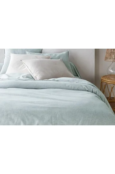 Clara Chambray Cotton Flannel Duvet Cover