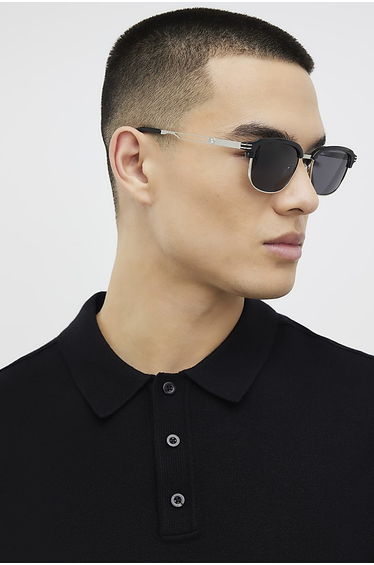Black Clubmaster Sunglasses