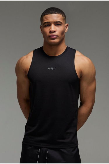 Man Active Hybrid Mesh Vest