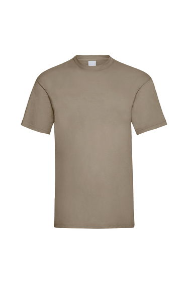 Mens Value Short Sleeve Casual T-Shirt - Sand