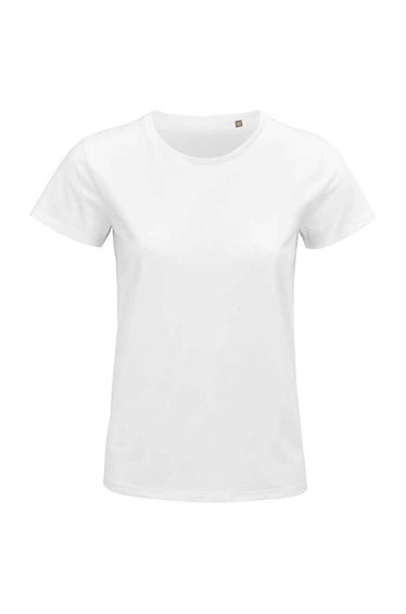 SOLS Womens/Ladies Pioneer Organic T-Shirt - White
