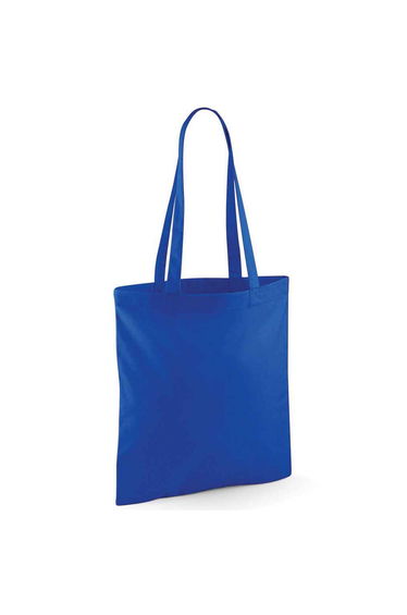 Westford Mill Long Handle Tote Bag - Bright Royal Blue