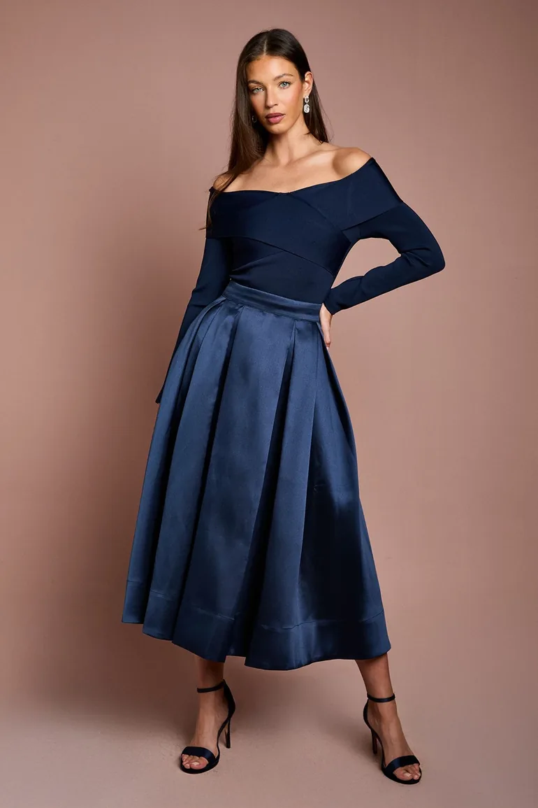 Twill Full Volume Skirt